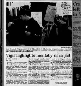 Vigil highlights mentally ill in jail 10/10/2002